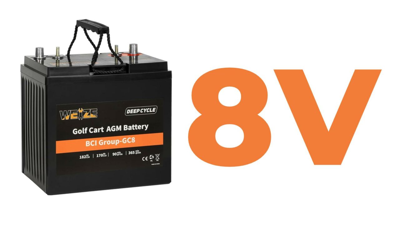 How to Choose the Best 8V Batteries for Your Golf Cart