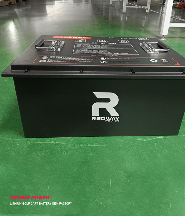 48v 100ah lithium golf cart battery factory oem redway