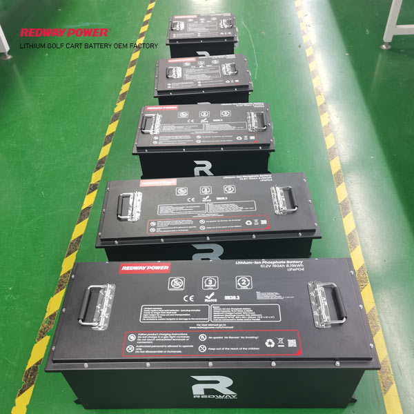 48v 36v golf cart lithium battery factory